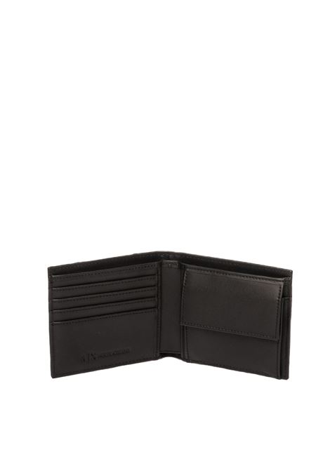 black logo wallet ARMANI EXCHANGE | 9580984F863-00020